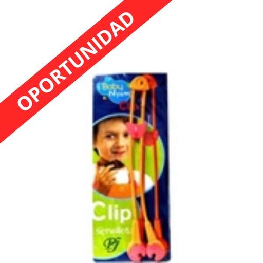[133269] Baby Nyam Clip Servilleta