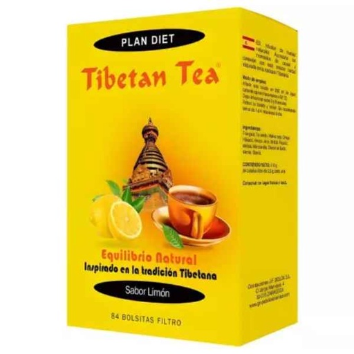[010013] Té Tibetano Sabor Limón 84 Filtros - Tibetan Tea