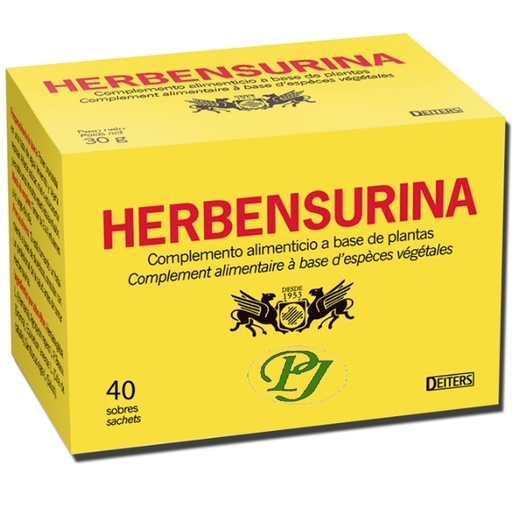 [01002] Herbensurina Infusión 40 Sobres - Deiters