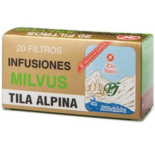[010047] Tila Alpina 20 Filtros - Milvus