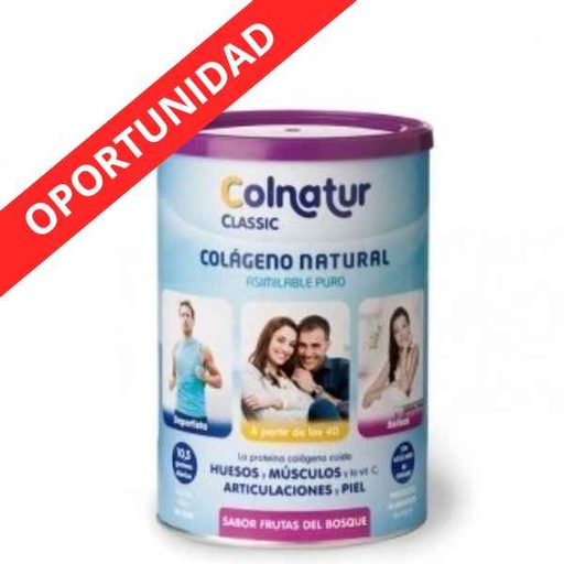 [134067] Colágeno Asimilable Puro Sabor Frutas Del Bosque 300 G. - Colnatur
