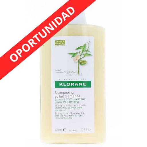[13457] Champú Leche Almendras 400 Ml. - Klorane