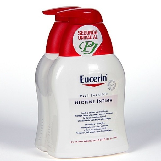 [135635] Higiene Íntima Duplo 2 x 250 Ml. 50% - Eucerin
