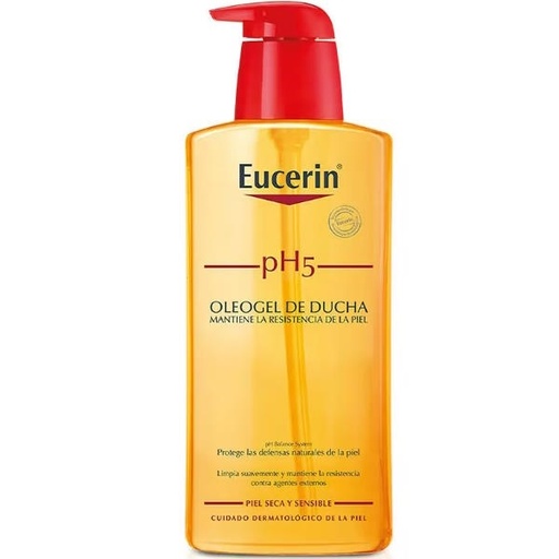 [135637] Ph5 Oleogel Ducha Piel Sensible Y Seca 1 L. - Eucerin