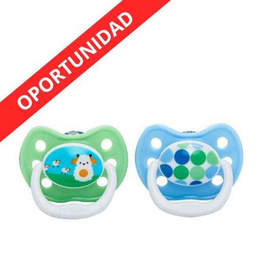 [135860] Chupete Prevent 2 Uds. T1 0/6 Meses - Dr. Browns