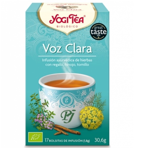 [011015] Voz Clara 17 Filtros - Yogi Tea