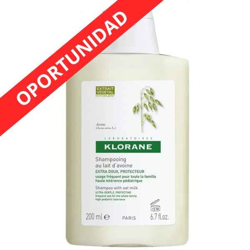 [136007] Champú Leche De Avena 400 Ml. - Klorane