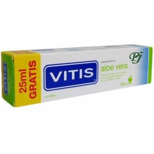 [136018] Pasta Aloe Vera Manzana 100 Ml. - Vitis