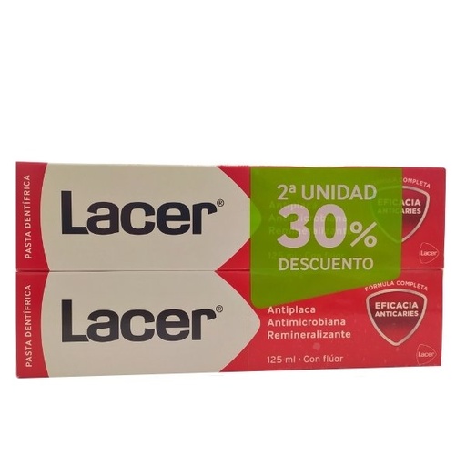[136107] Dentífrico Duplo 2ª Ud. 30% Dto. - Lacer
