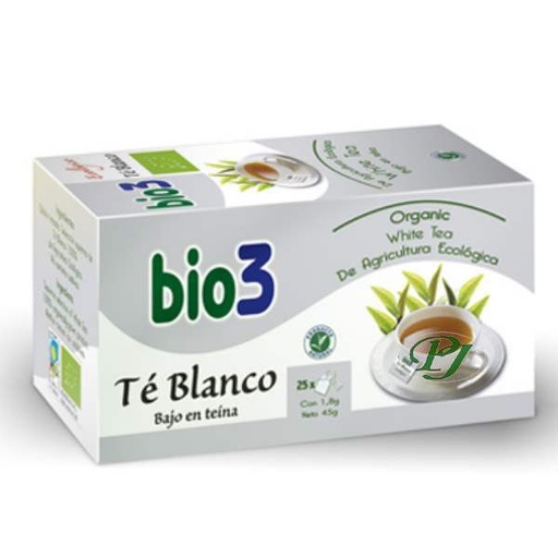 [011035] Té Blanco Ecológico 25 Filtros - Bie3