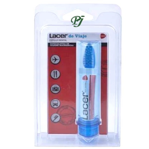 [136140] Cepillo Viaje + Dentífrico 5 Ml. - Lacer