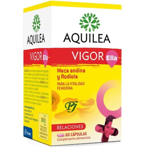 [136141] Aquilea Vigor Ella 60 Cápsulas - Uriach