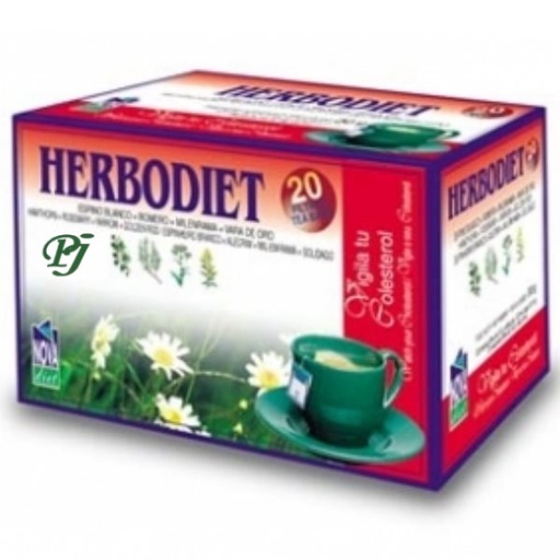 [011073] Herbodiet Vigila Tu Colesterol 20 Filtros - Novadiet