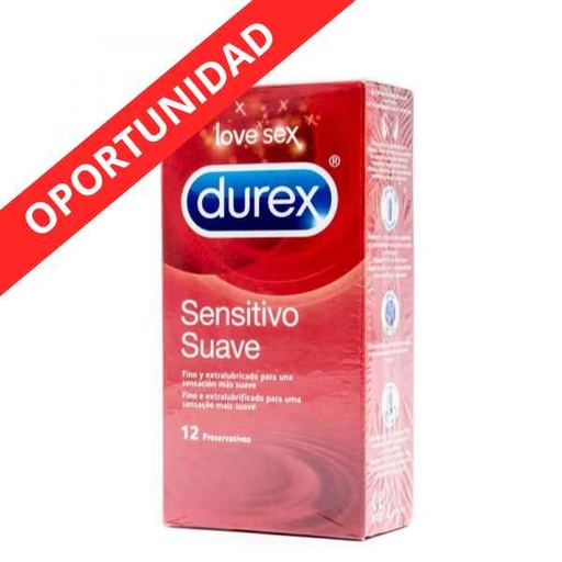 [136702] Preservativos Sensitivo Suave 12 Uds. - Durex