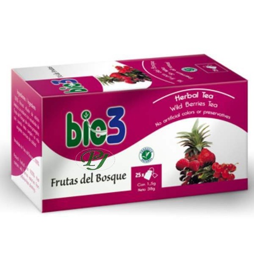 [011122] Frutas Del Bosque 25 Filtros - Bie3