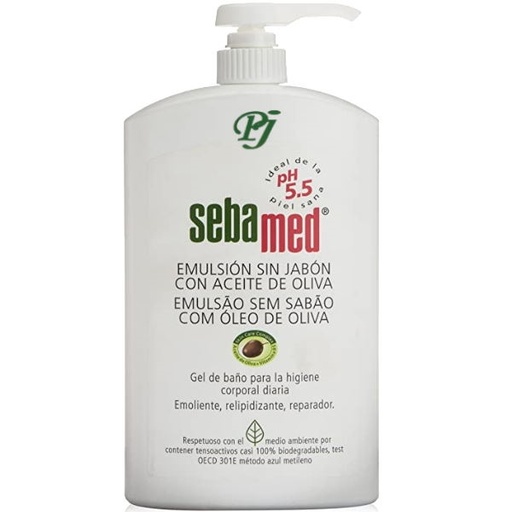 [137166] Emulsión Sin Jabón Oliva 1 L. - Sebamed