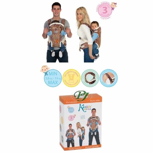 [137173] Mochila Portabebés 3 Posiciones - Kiokids