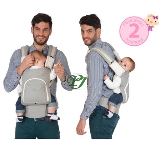 [137177] Portabebés 100% Algodón 2 Posiciones - Kiokids