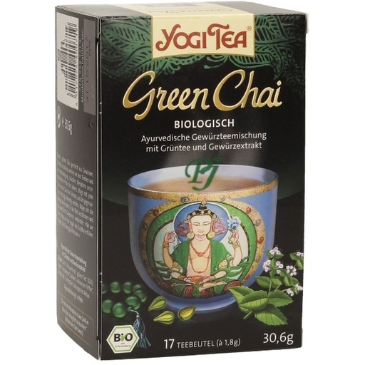 [011148] Verde Chai 17 Filtros - Yogi Tea