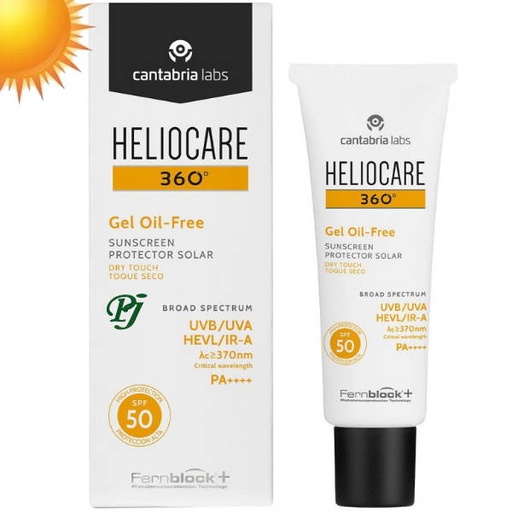 [137256] Heliocare Solar Spf50+ 360º Gel Oil Free 50 Ml. - Cantabria Labs