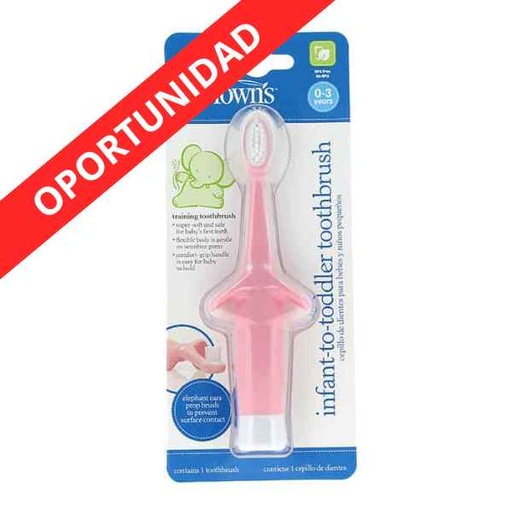 [137734] Cepillo Dientes Infantil Rosa - Dr. Browns