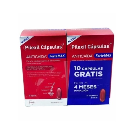 [139063] Pilexil Cápsulas Forte 2 X 60 Uds. - Lacer