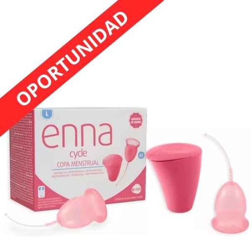 [139073] Copa Menstrual 2Uds.Talla L - Enna