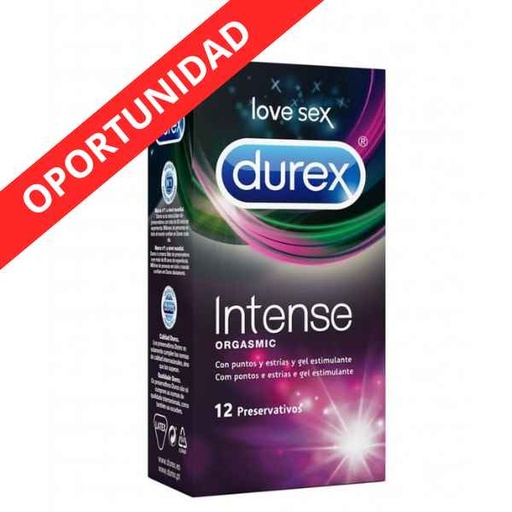 [139112] Preservativos Intense Orgasmic 12 Uds. - Durex