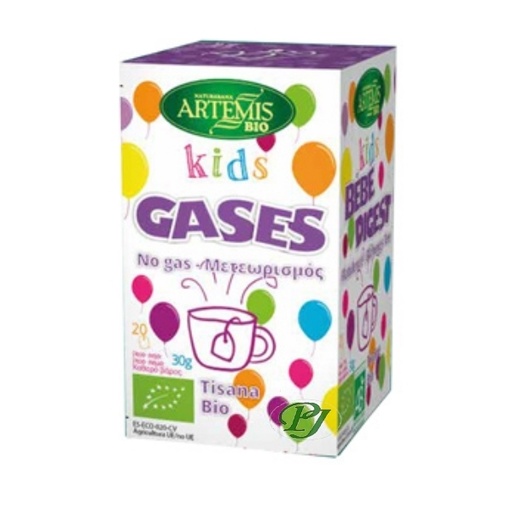 [011253] Tisana Niños Gases Bio 20 Filtros - Artemis