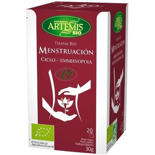 [011282] Tisana Menstruación Bio 20 Filtros - Artemis