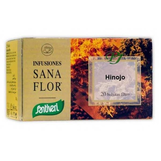 [011285] Sanaflor Hinojo Bio 20 Filtros - Santiveri