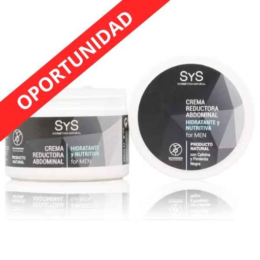 [185288] Crema Reductora For Men 300 Ml. - Sys