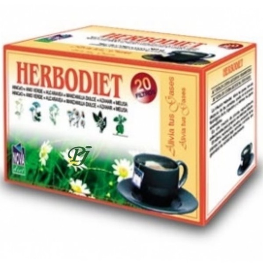 [011319] Herbodiet Alivia Tus Gases 20 Filtros - Novadiet