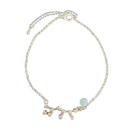 [100064] Pulsera Constelación Sagitario Aguamarina - Prominer