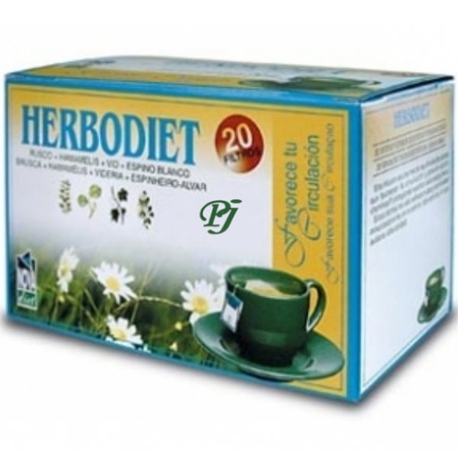 [011326] Herbodiet Favorece Tu Circulación 20 Filtros - Novadiet