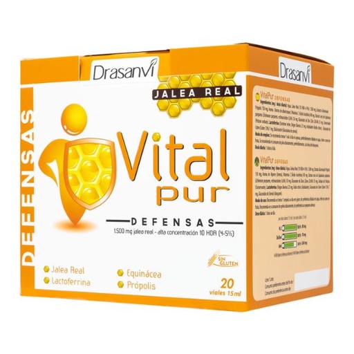 [07346] Vital Pur Jalea Real Defensas 20 X 15 Ml. - Drasanvi