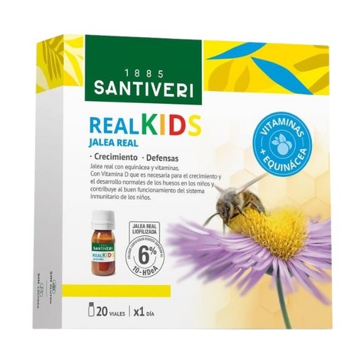 [07319] Realkids Infantil 20 Viales 10 Ml. - Santiveri