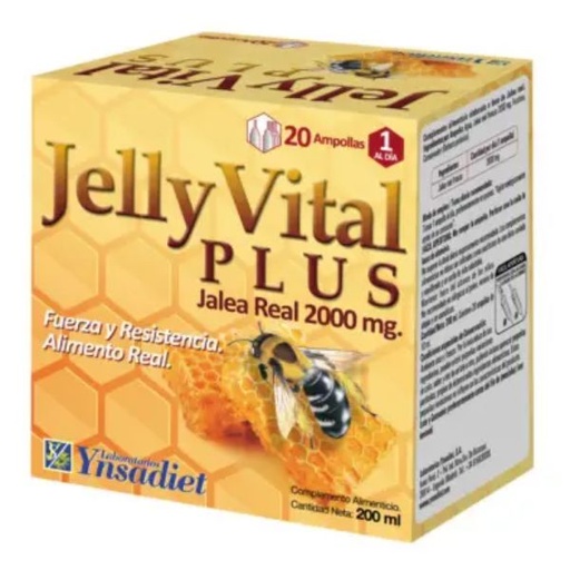 [07203] Jelly Vital Plus Ampollas 20 X 10 Ml. - Ynsadiet