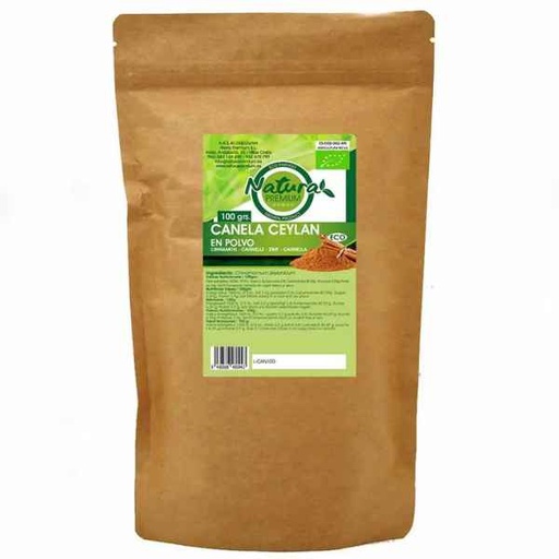 [09212] Canela De Ceylán En Polvo 125 G. - Natura Premium