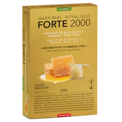 [07334] Bipole Jalea Real Forte 2000 20 Ampollas - Intersa Labs