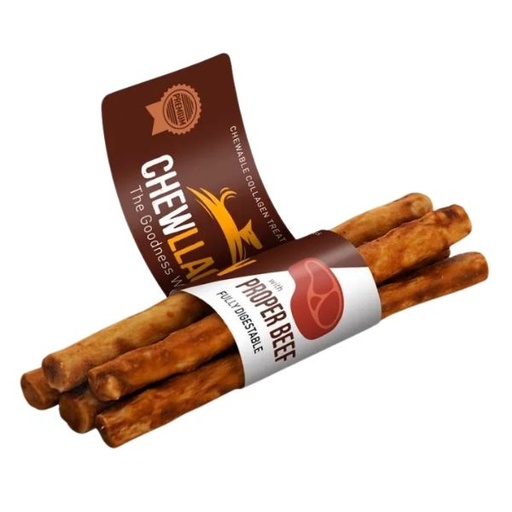 [190174] Barritas De Ternera Y Colágeno Mini Rolls Para Perros - Chewllagen