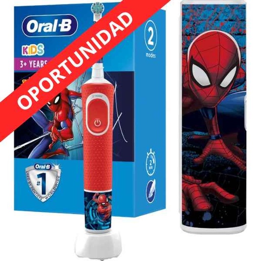 [189374] Cepillo Eléctrico + Estuche Spiderman - Oral-B