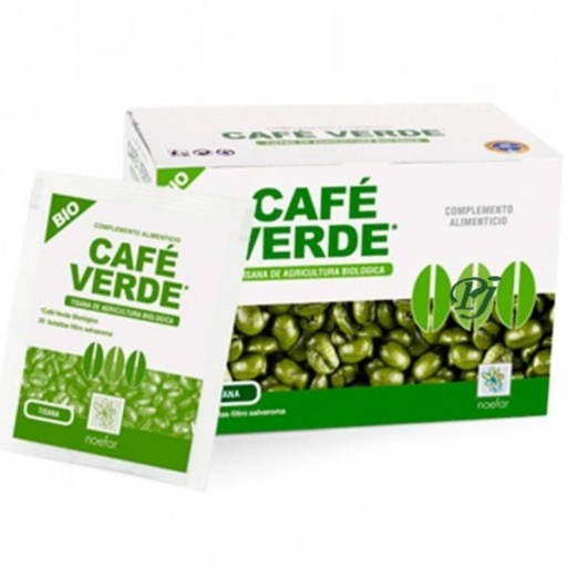 [011595] Café Verde Tisana 20 Infusiónes Bio - Noefar