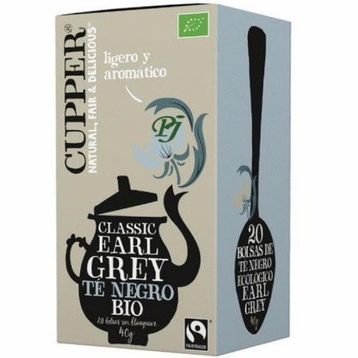 [011761] Té Negro Earl Grey 20 Filtros - Cupper