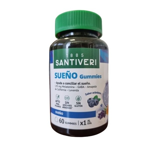 [0504925] Gummies Masticables Sueño 60 Uds. - Santiveri