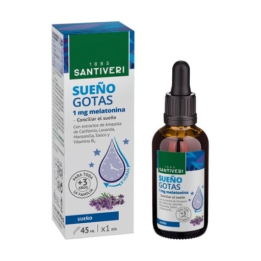 [0504933] Sueño Gotas 1 Mg. Melatonina 45 Ml. - Santiveri 