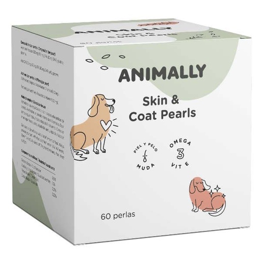 [19899] Skin & Coat 60 Perlas - Animally