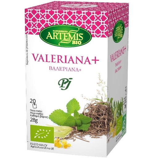 [011811] Valeriana+ Infusión 20 Filtros - Artemis
