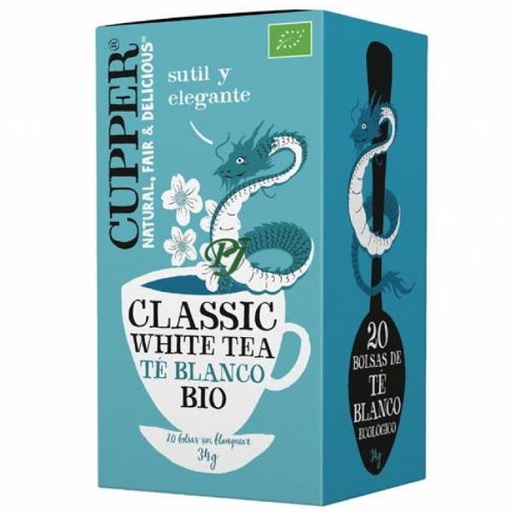 [011831] Té Blanco Bio 20 Filtros - Cupper