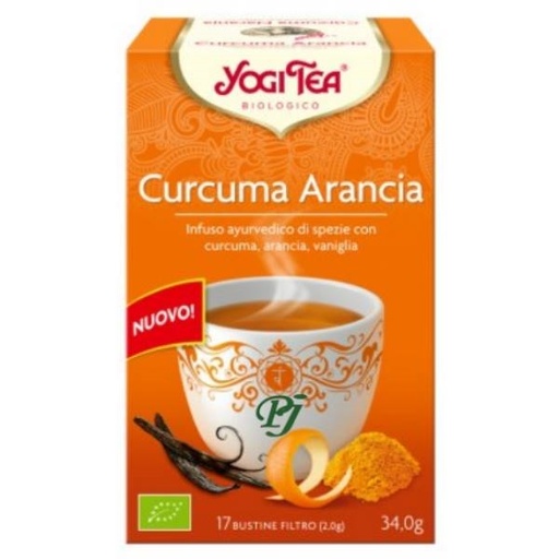 [011835] Cúrcuma Naranja 17 Filtros - Yogi Tea